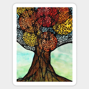 Doodle Tree Sticker